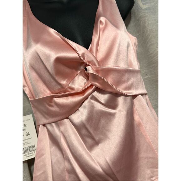 NEW WITH TAGS Etcetera Pink Silk Tank Top Blouse size 4 95% silk, 5% spandex. Cr - Picture 4 of 6